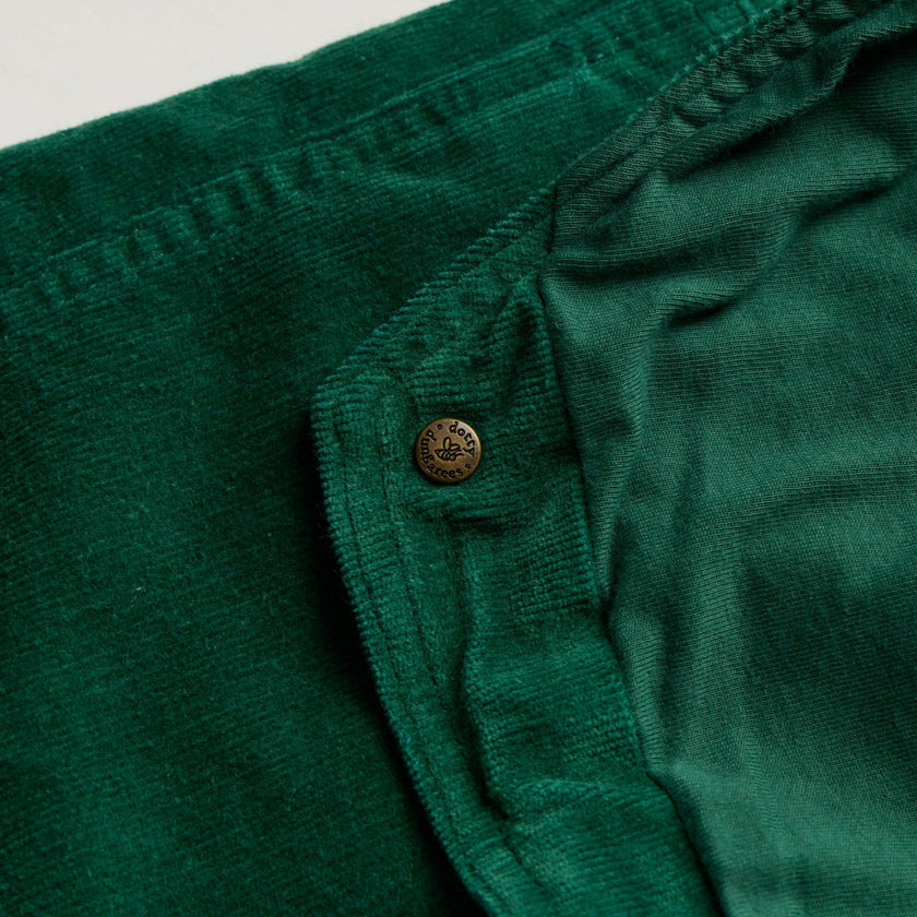 Moss Green Corduroy Overalls