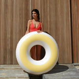 Tube Pool Ring: Butter
