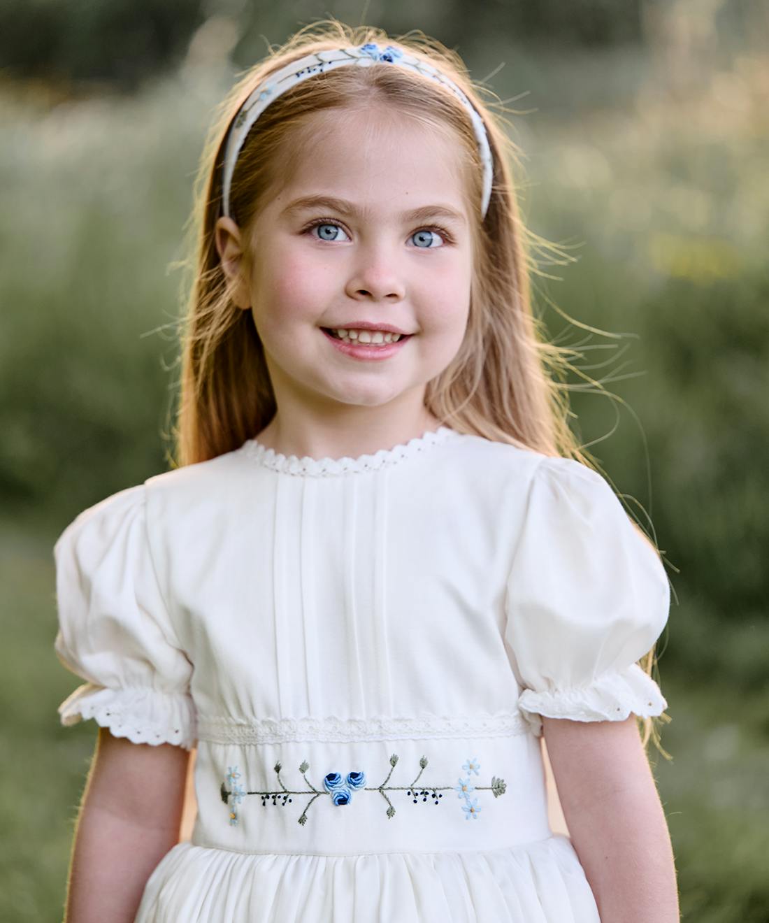 Blue Flowers Dress