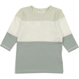 Rugby Stripe Color-Block Crew Neck Long Sleeve Shirt