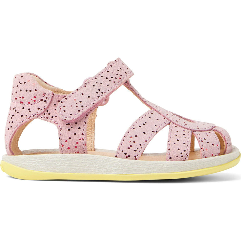 Bicho Dots Sandals, Pastel Pink