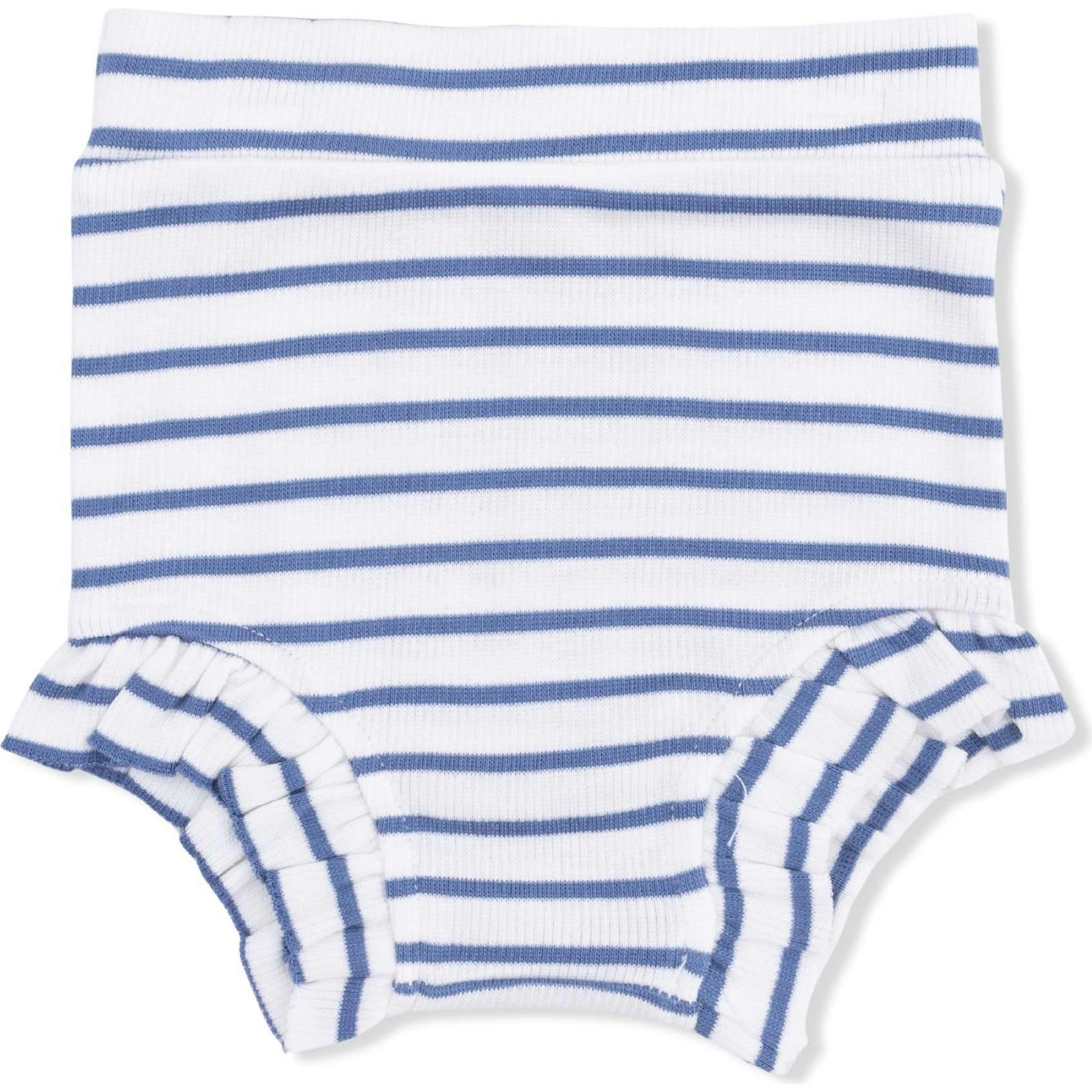 Navy Stripe - Tank Top & High Waisted Short