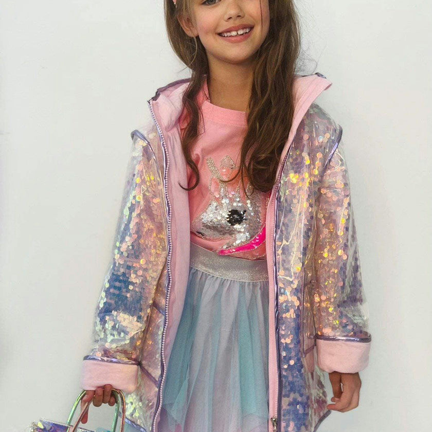 Paillette Magic Rain Jacket