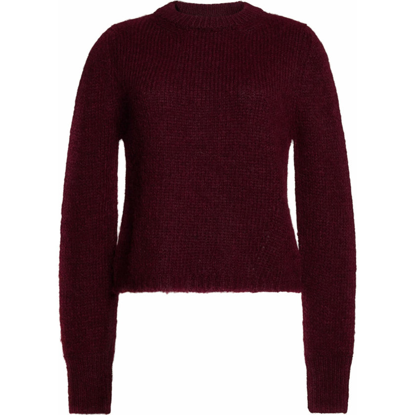 AVA SWEATER | MERLOT