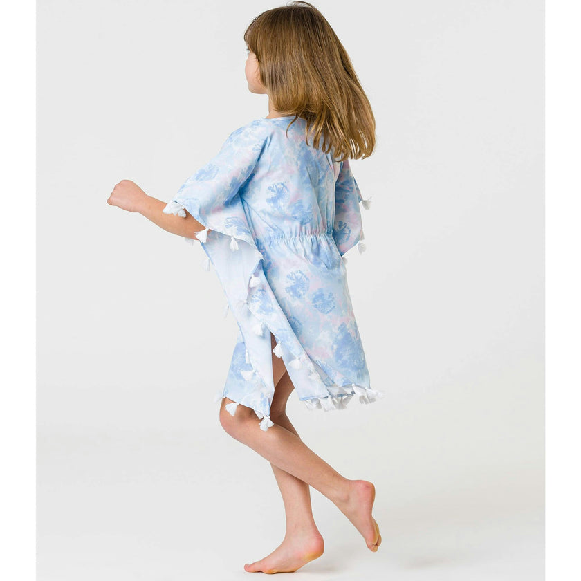 Batwing Cover Up, Sky Dye