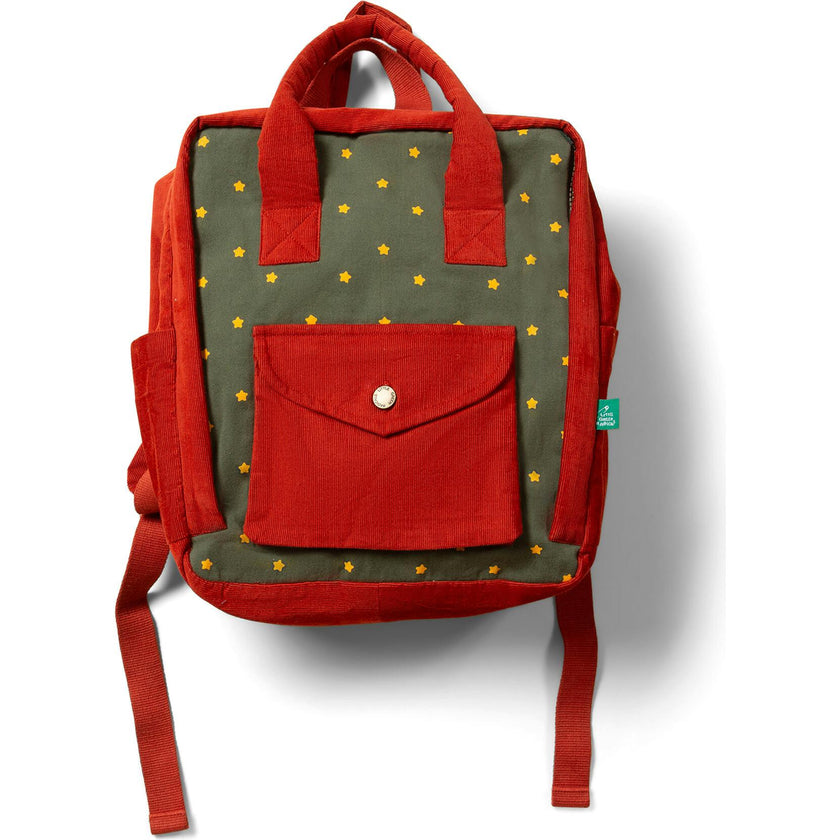 Yellow Stars Kids Ready For Adventure Backpack