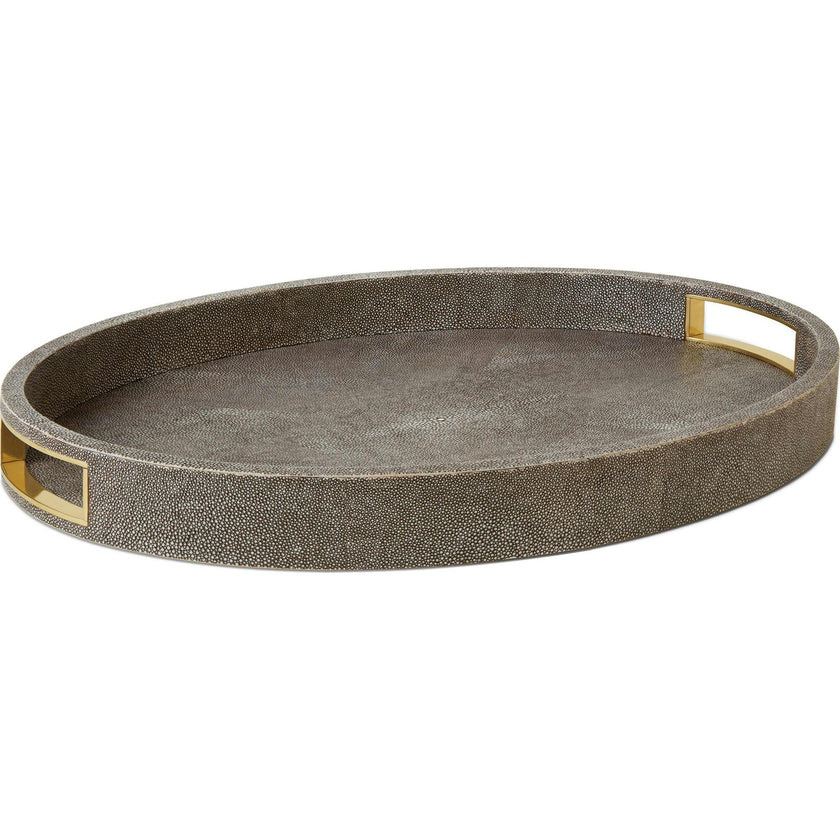 Modern Shagreen Cocktail Tray