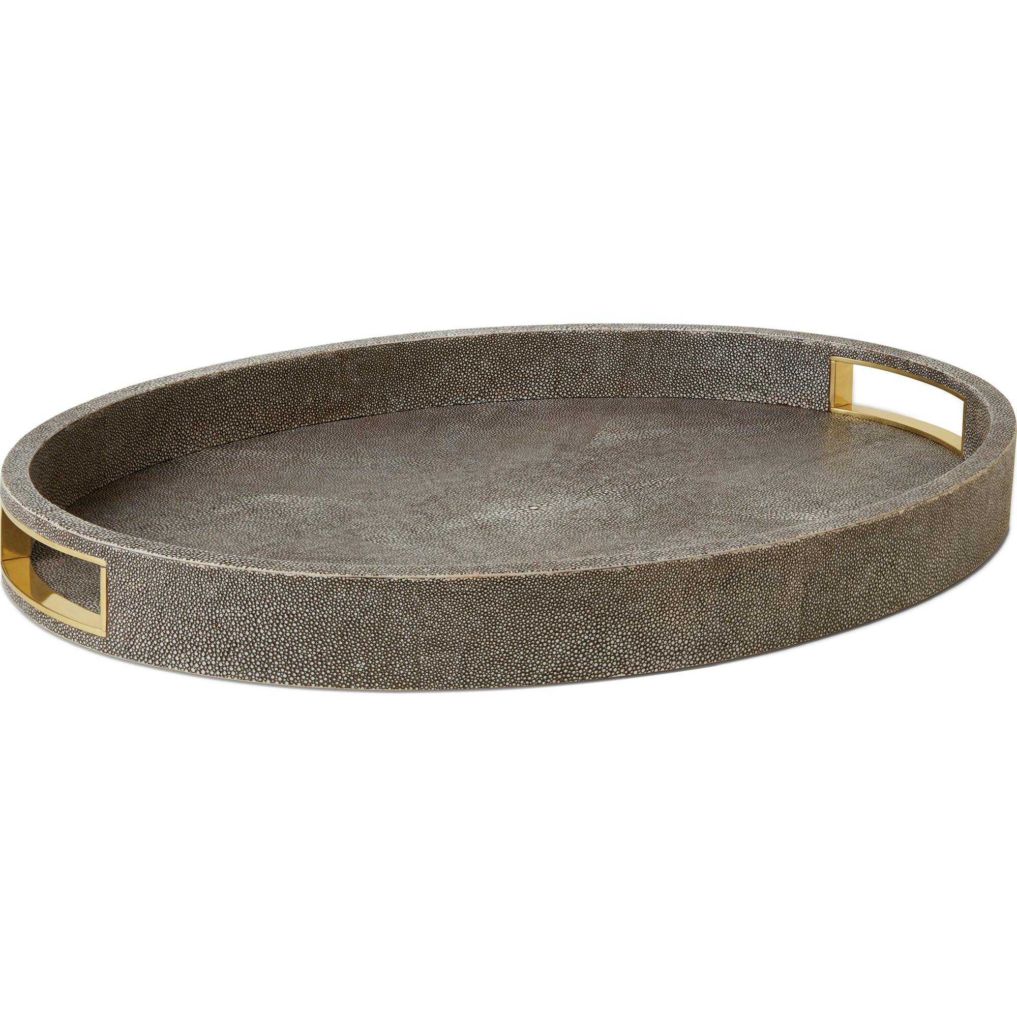 Modern Shagreen Cocktail Tray