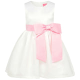 Lilibet Satin Bow Occasion Party Dress