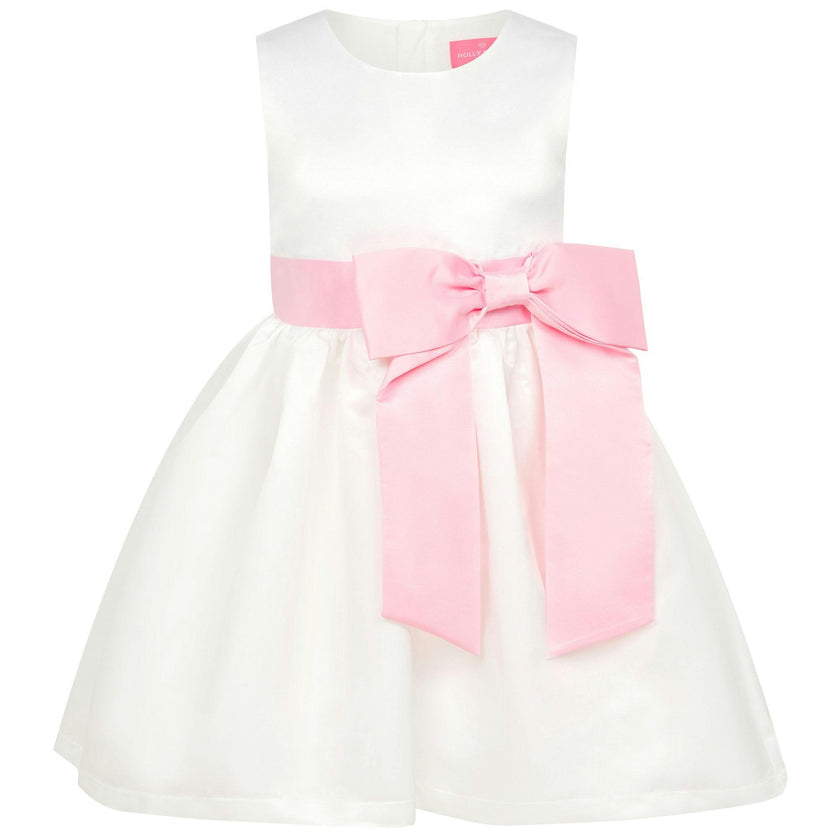Lilibet Satin Bow Occasion Party Dress