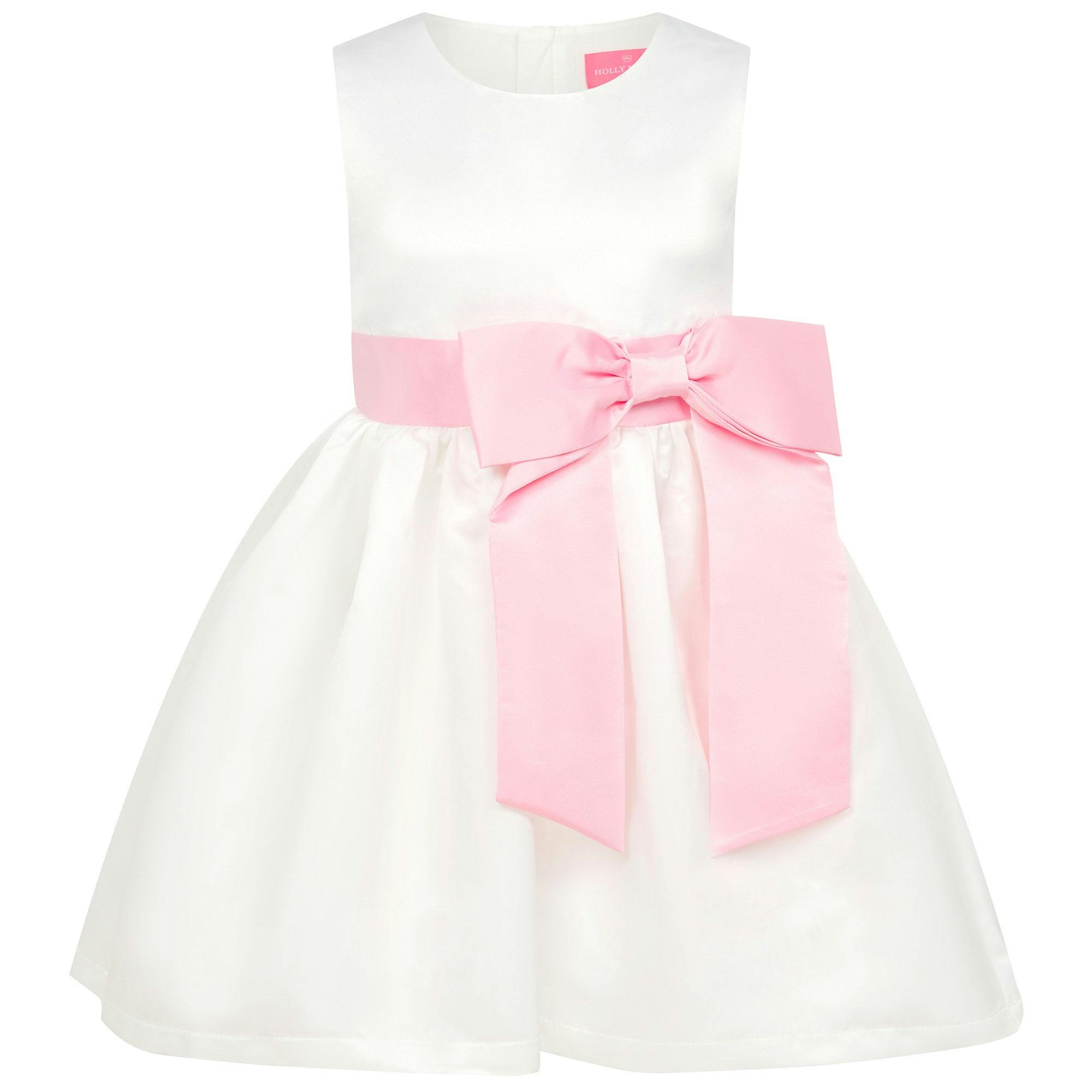 Lilibet Satin Bow Occasion Party Dress