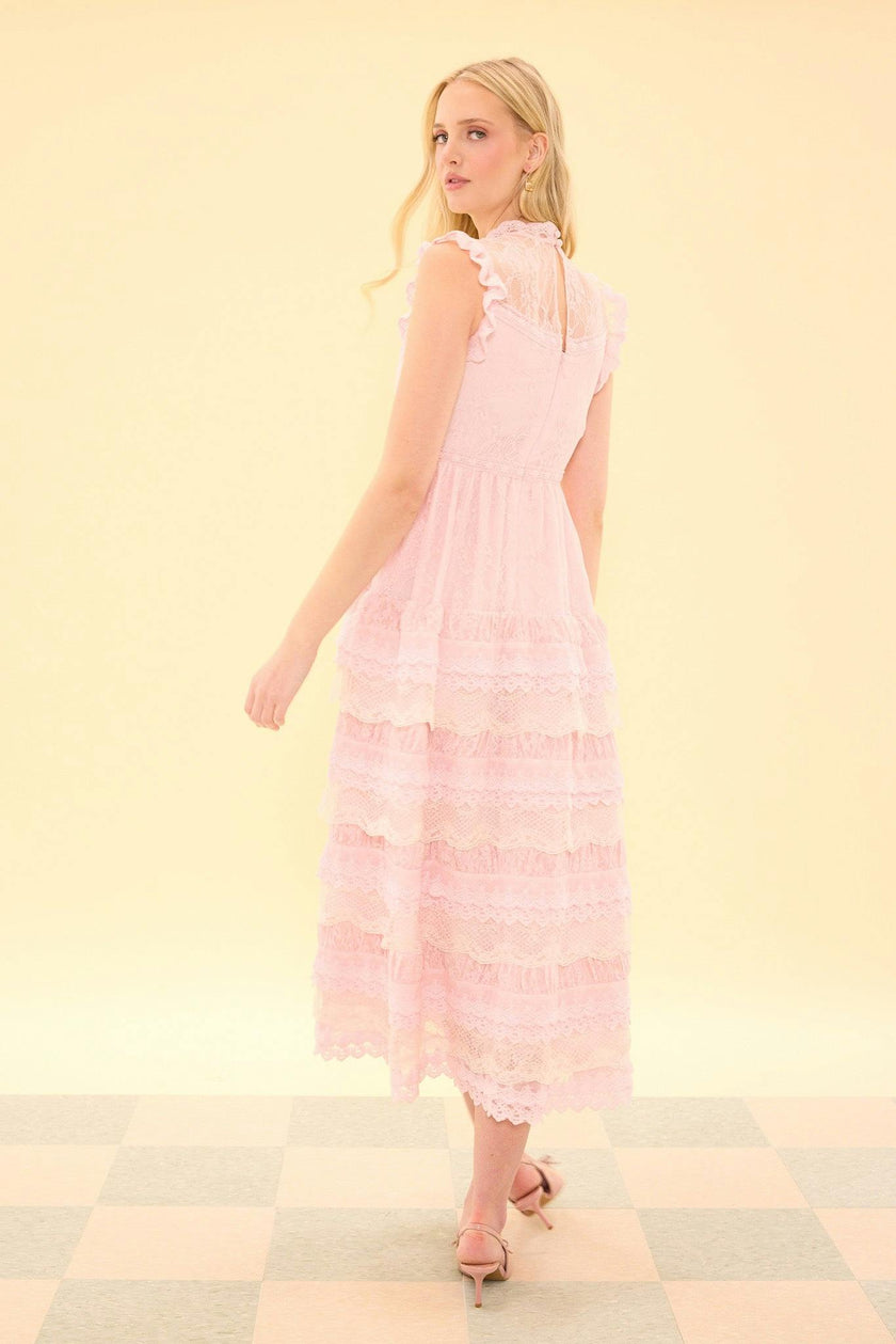 Annie Dress in Light Pink
