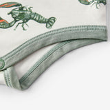 Mint Lobster Luxe Stretch Long Sleeve One Piece