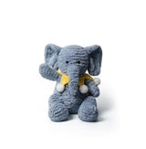 Starry Denim Elephant Weighted Plush 14"
