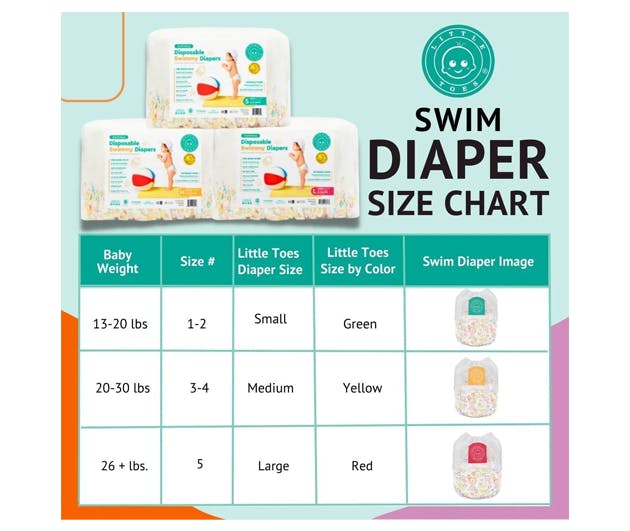 Swimmy Diapers (24 Count), Prints