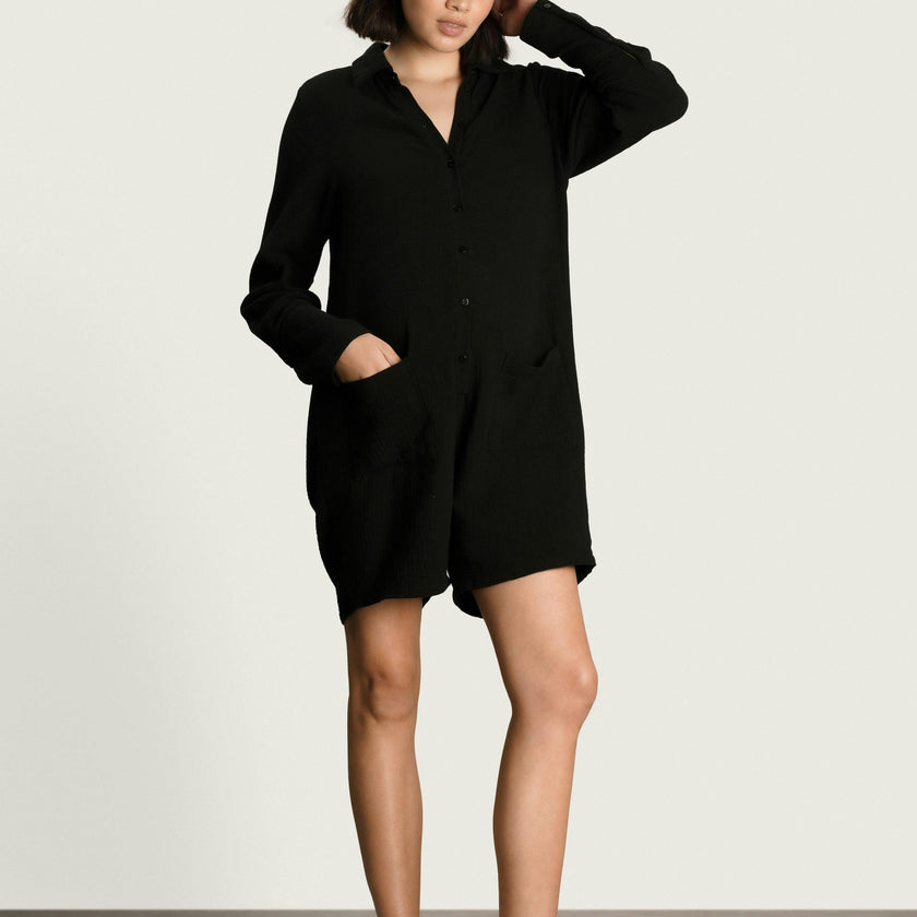 Juniper Cotton Romper
