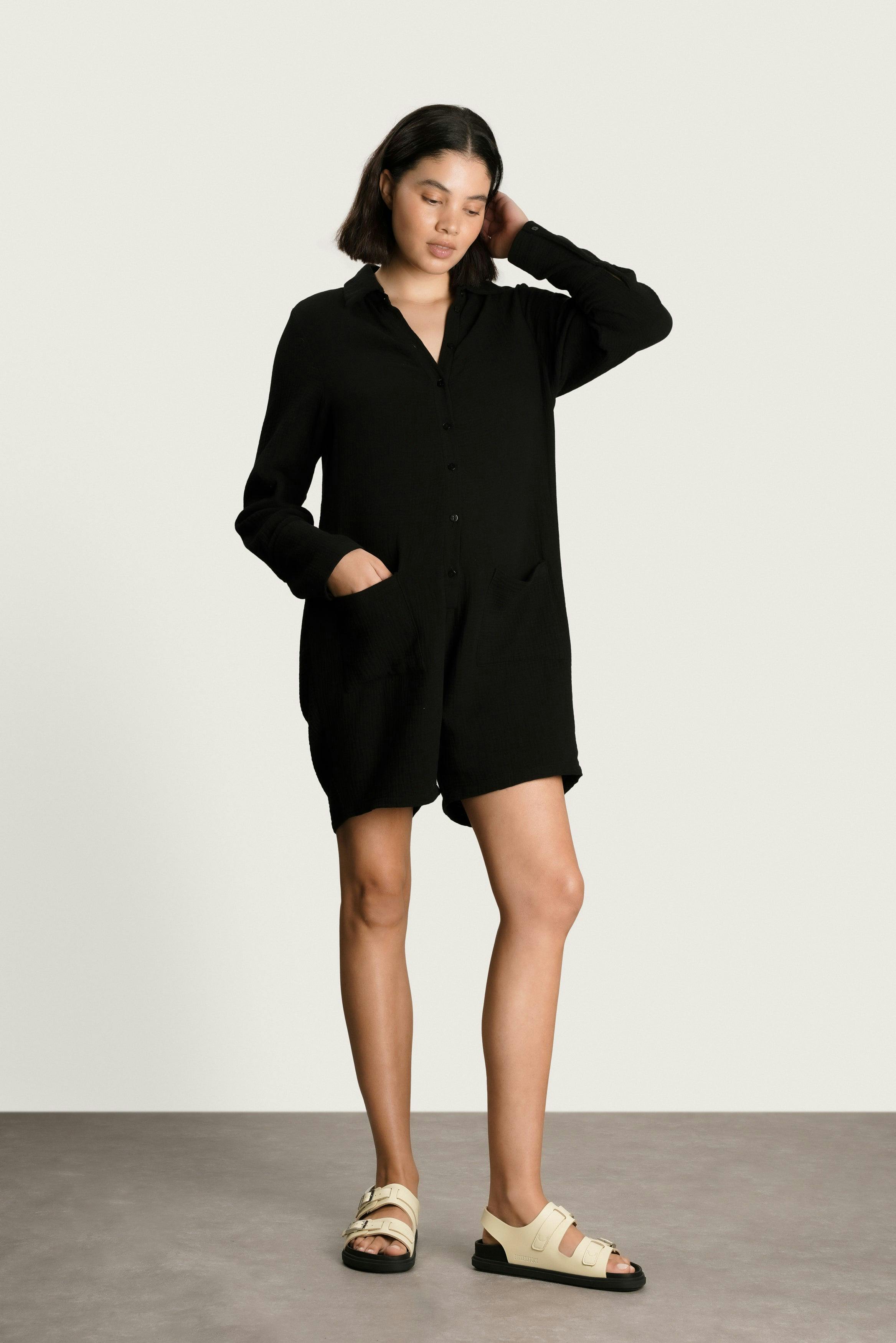 Juniper Maternity & Nursing Cotton Romper