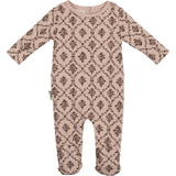 Vintage Victorian Long Sleeve Footie