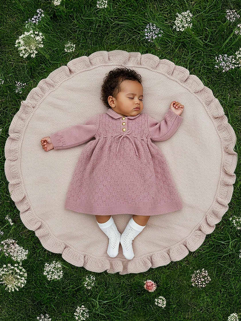 THE ASPEN CASHMERE DRESS | ROSE