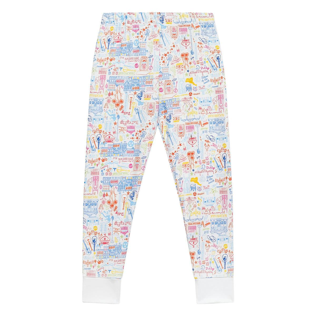 Nashville Two Piece Kids Pajamas