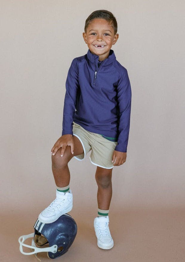 Boys Retro Super Short Lined