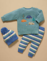 Woodland Jumper Duck Egg Melange