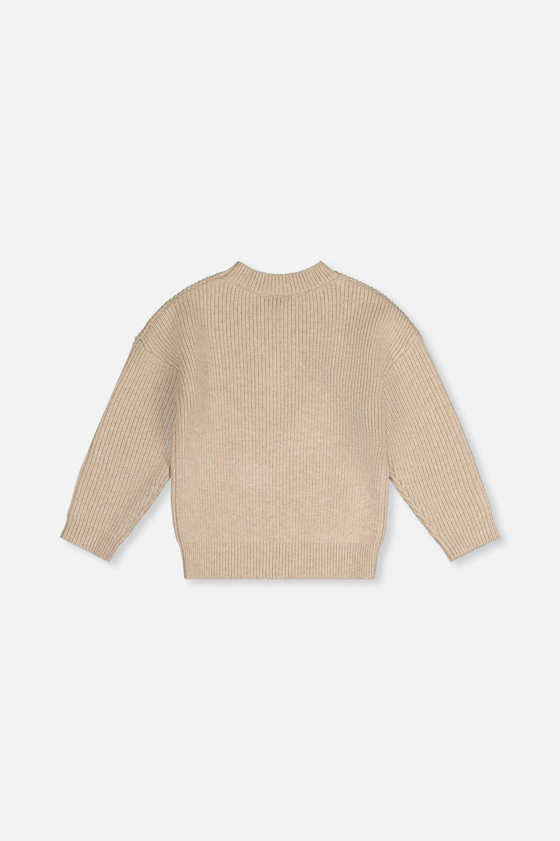 Sweater With Bow Beige