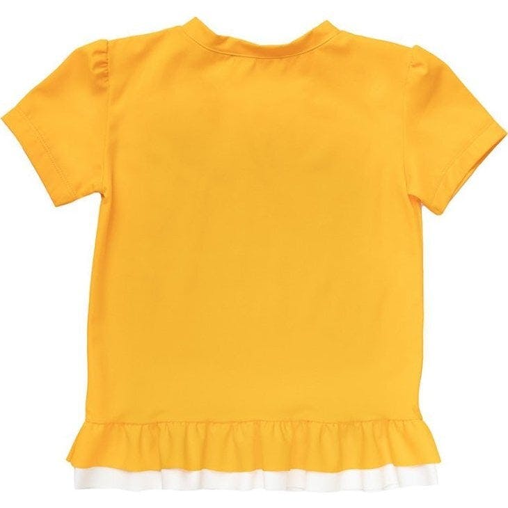 Rashguard Lilia - Mango yellow and ivory