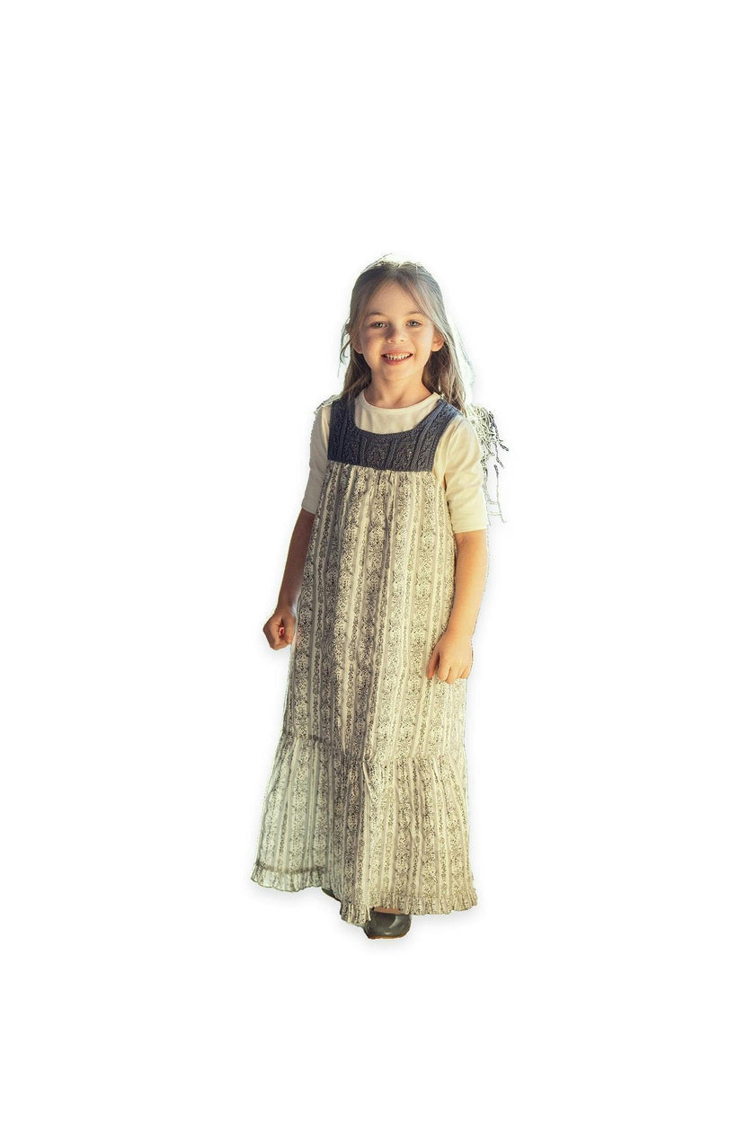 Flower Print Woven Jumper