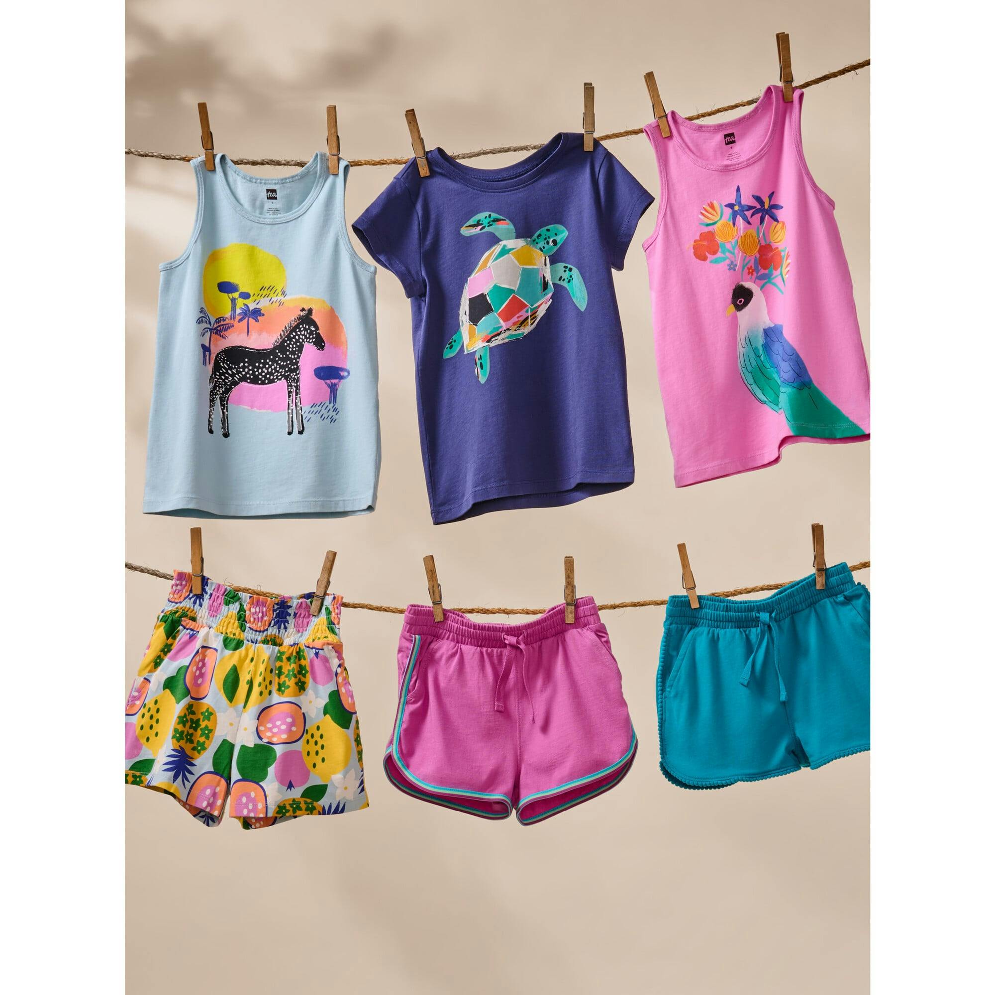 Spotted Tank Top, Blue