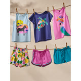 Floral Turaco Graphic Tank, Pink