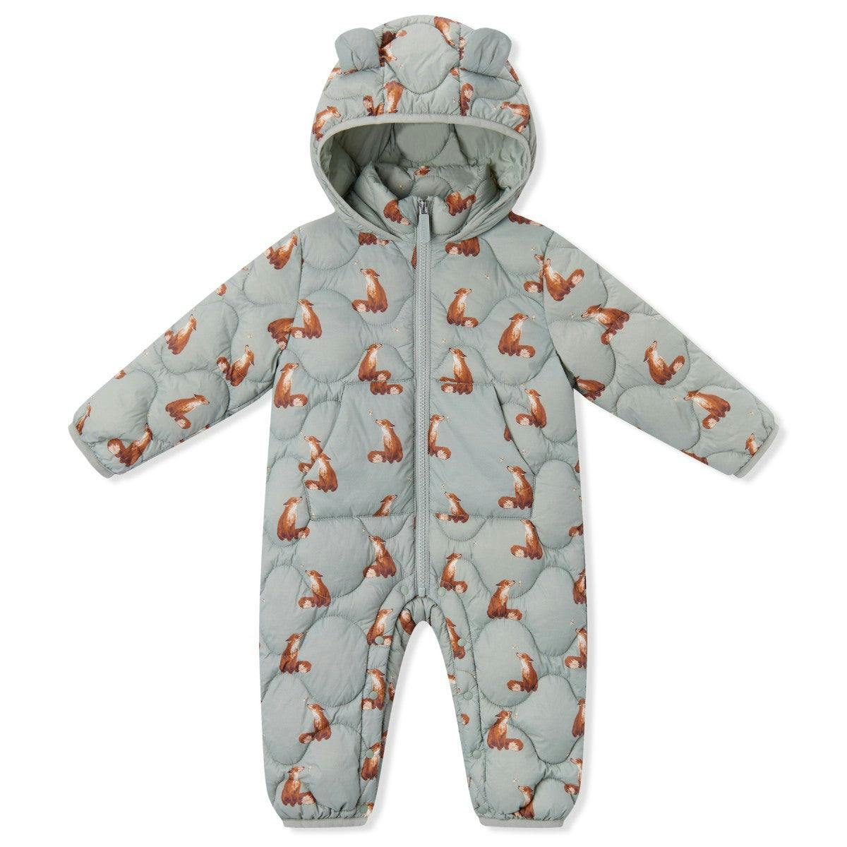 Lightweight Down Hooded Jumpsuit