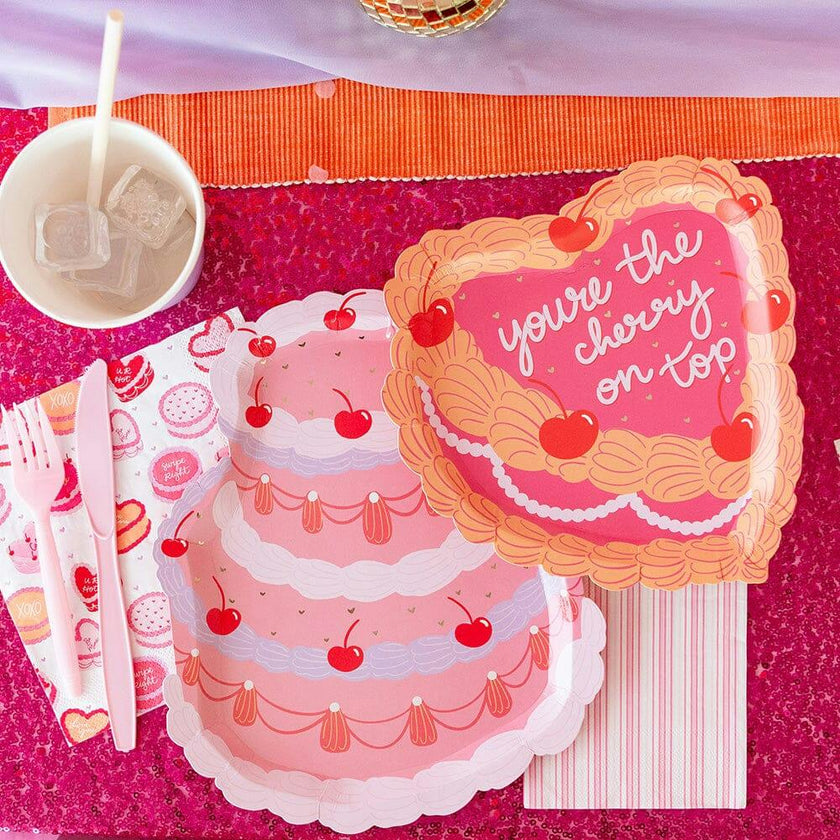 You're The Cherry On Top Dessert Plates