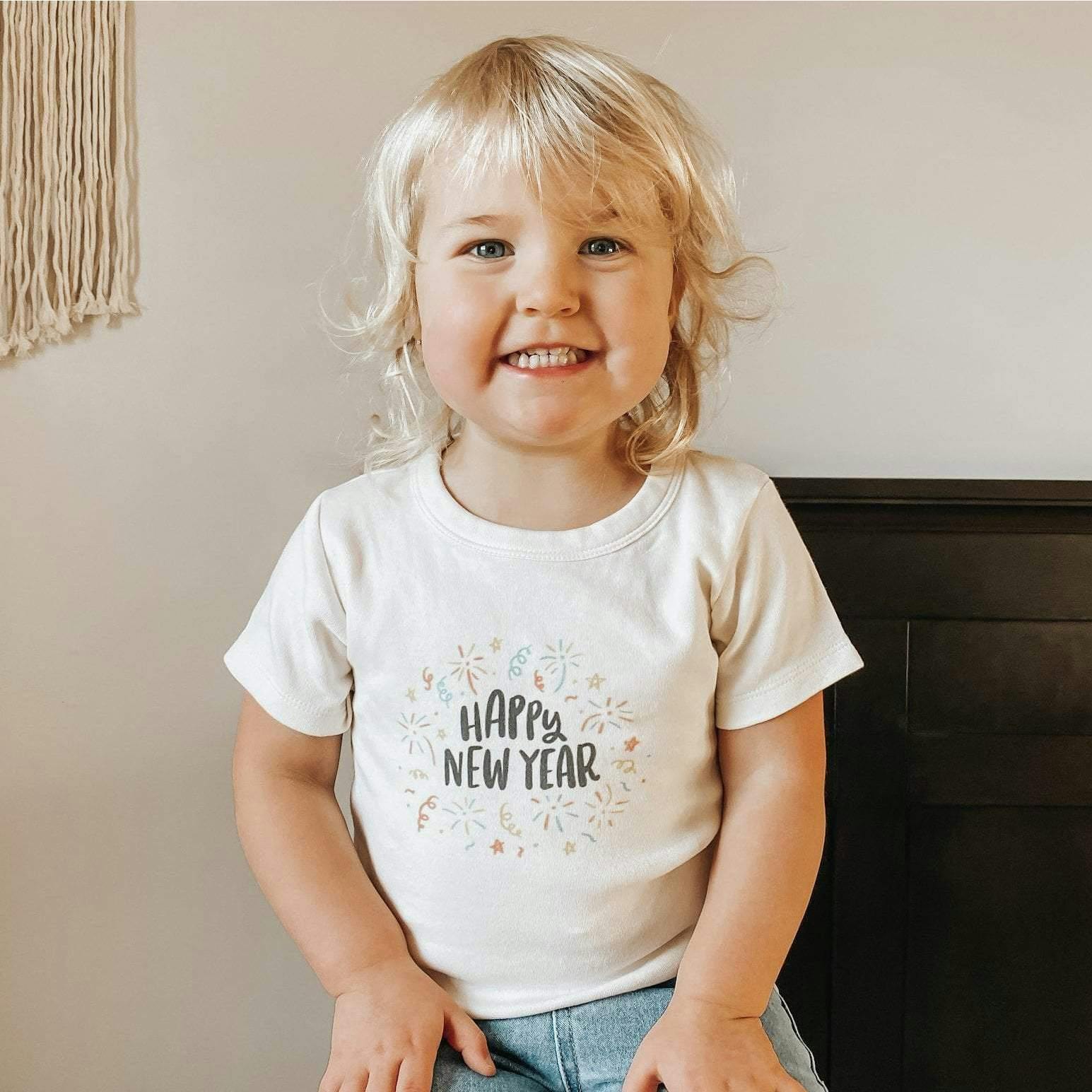 graphic tee | happy new year