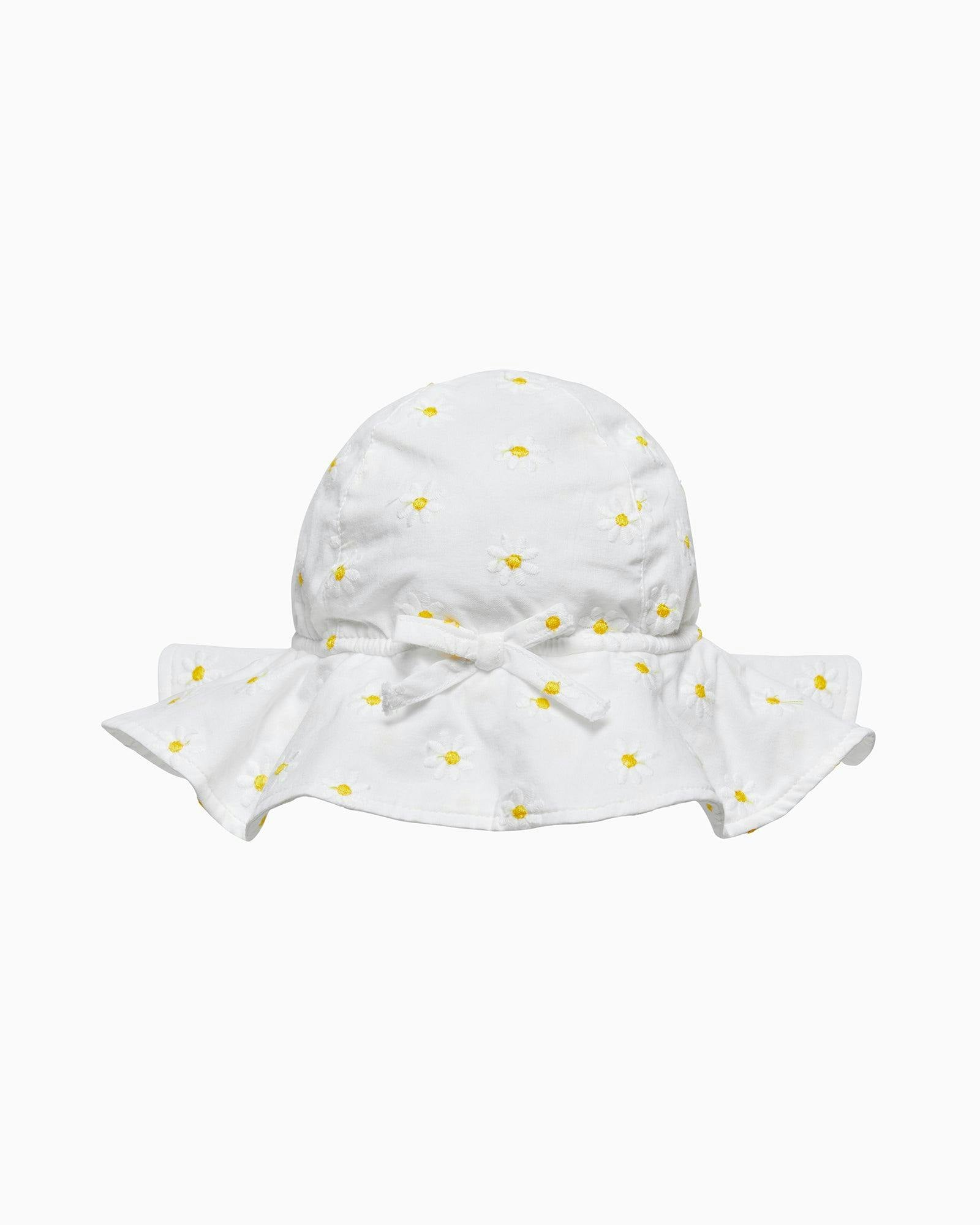 Daisy Embroidered Hat