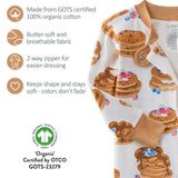 CRUZ Snug-fit Footed Baby Boys Pajamas