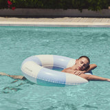 Tube Pool Ring: La Mer Med Blue Stripe