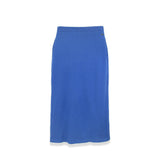 EYELET KNIT SKIRT