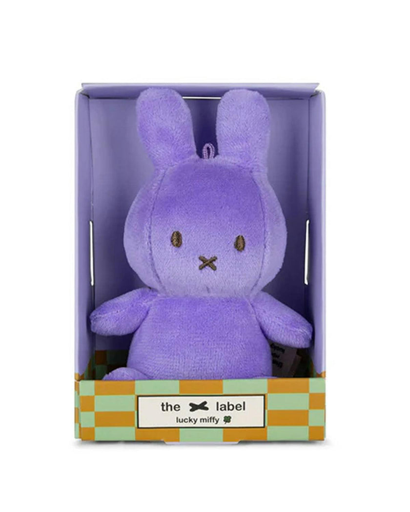 Plush MIFFY LUCKY in Giftbox Lilac 4"