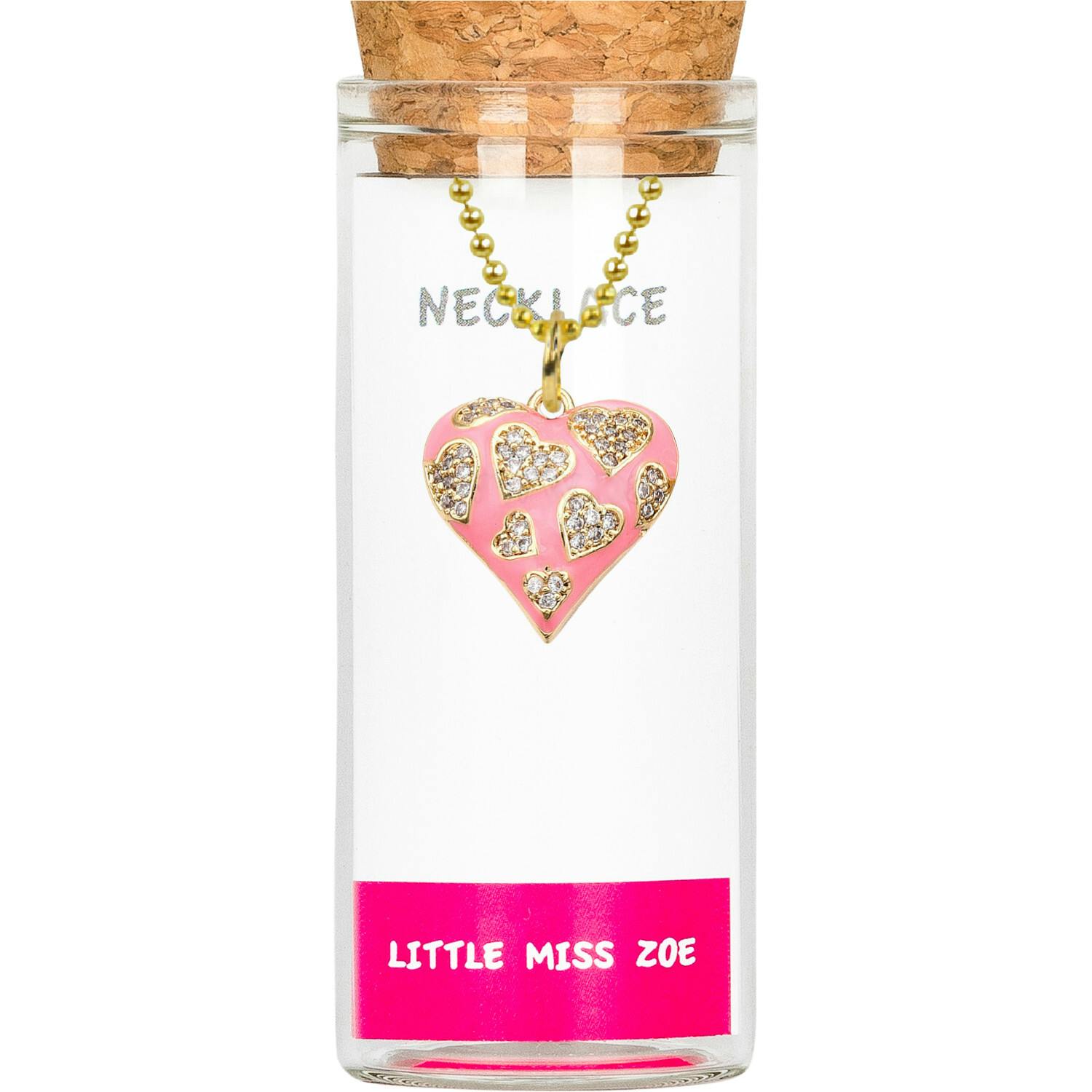 Charming Necklace in a Bottle