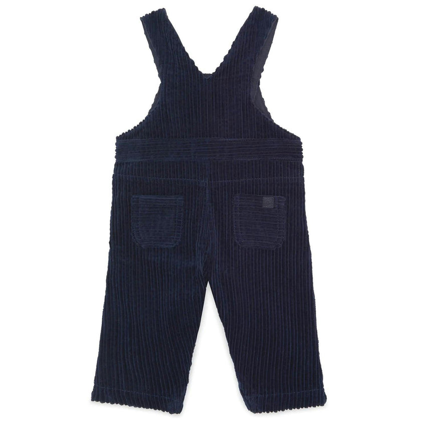 TARTINE ET CHOCOLAT Cord Baby Overalls - Marine