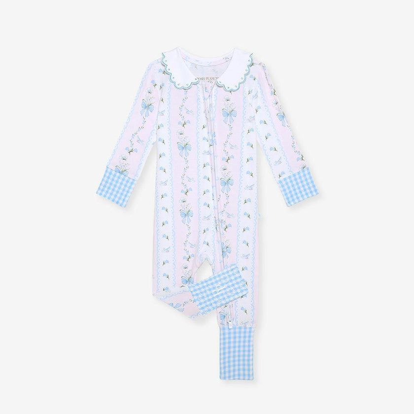 Blythe Scallop Collar Convertible One Piece