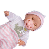 Nonis Boutique: 15" Doll - Pink 10pc