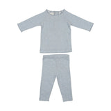 Wave Stripe 2-Piece Top & Pant Set