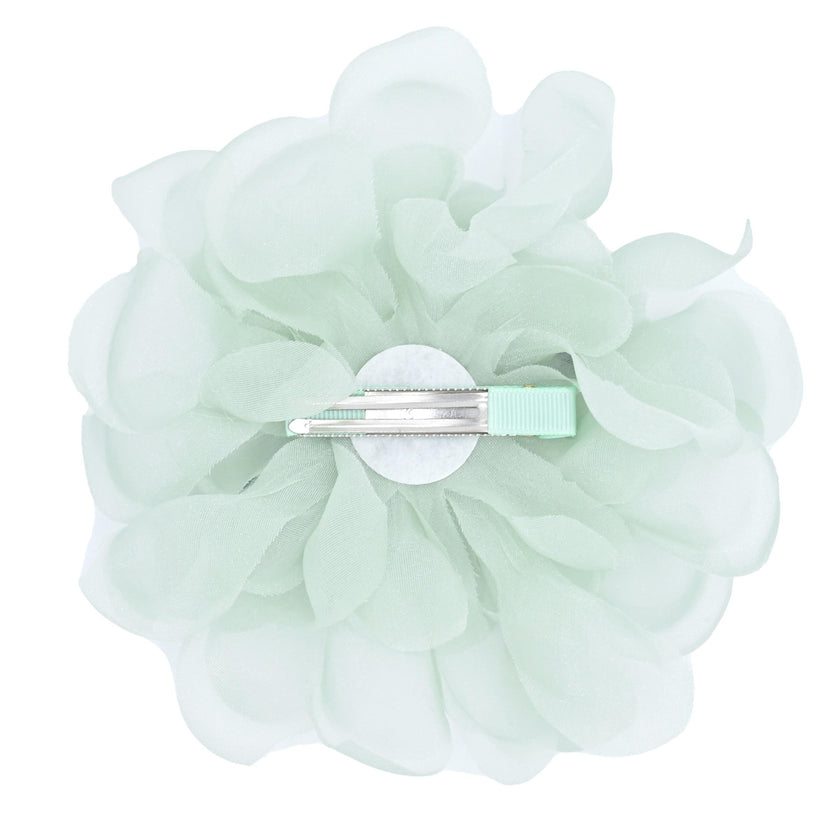 Pearl Ribbon Flower Hairclip