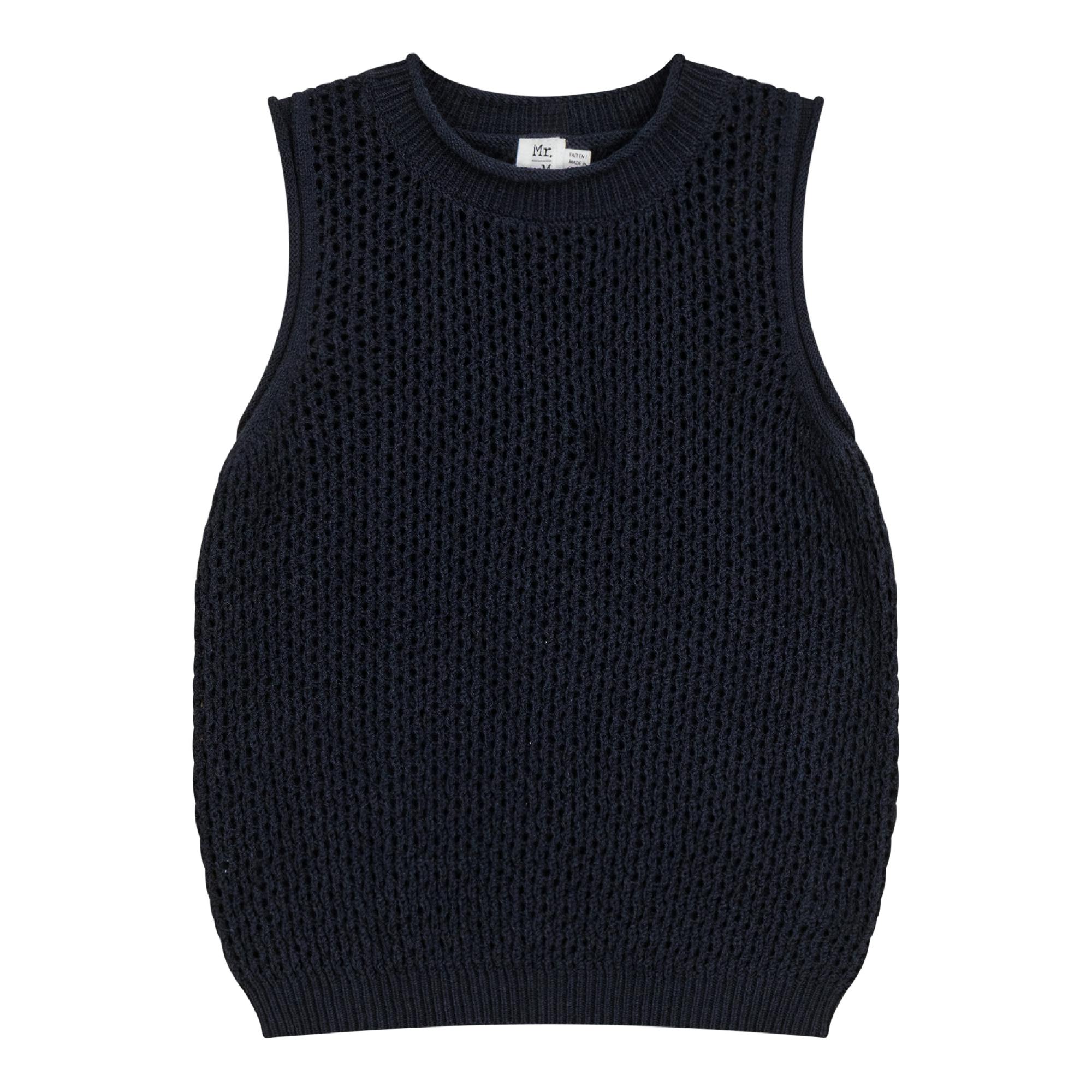 Crochet Knit Vest