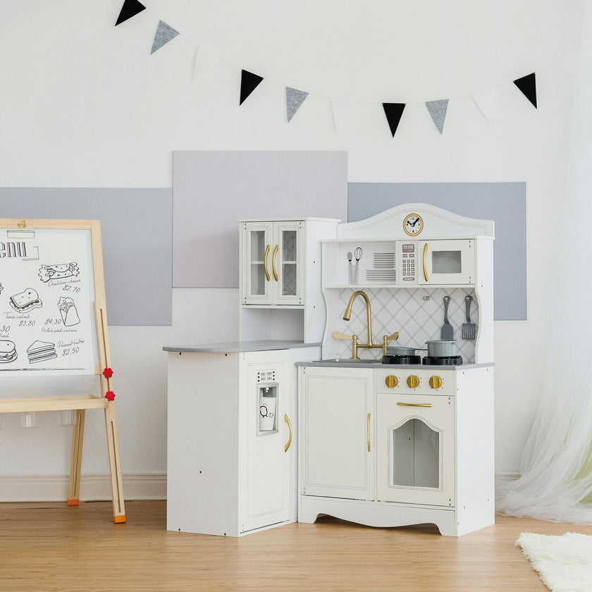 Little Chef Upper East Retro Play Kitchen