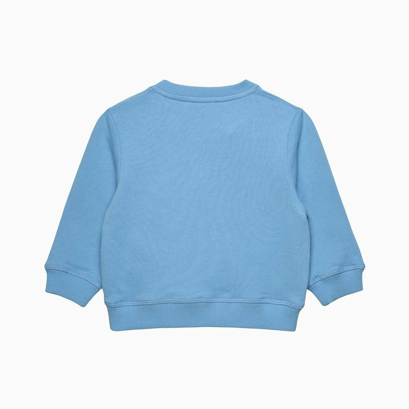 Baby Here Comes Trouble Sweatshirt in Blue/Pink