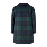 Blackwatch Velvet Trim Coat