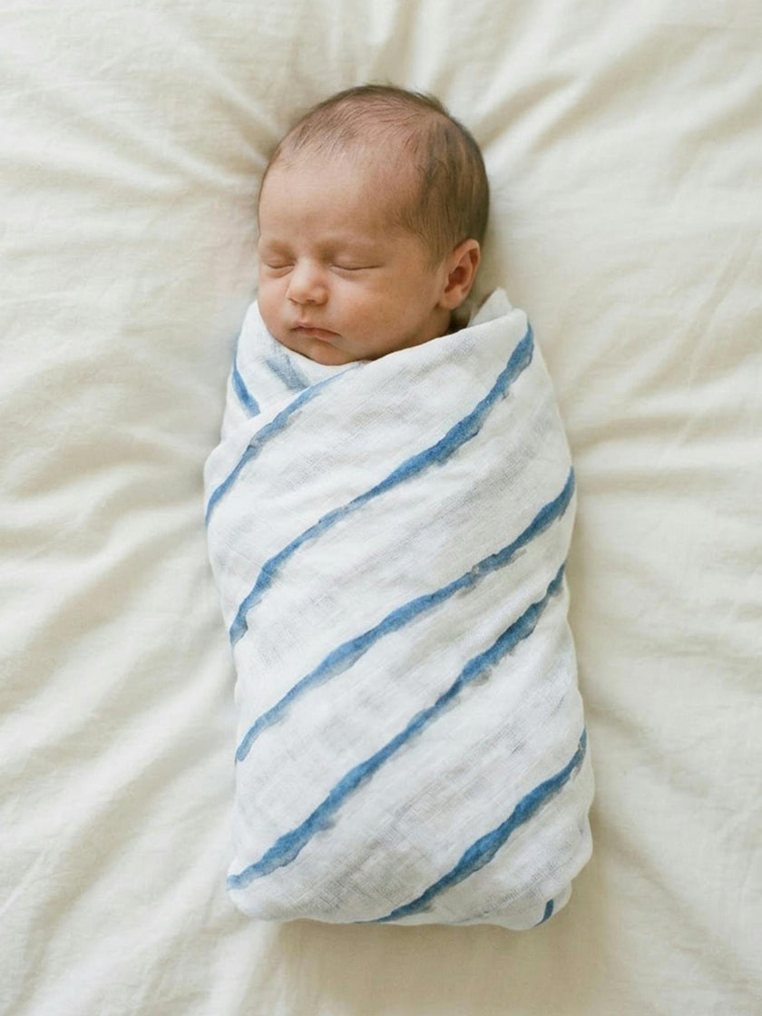 Organic Swaddle - Ocean